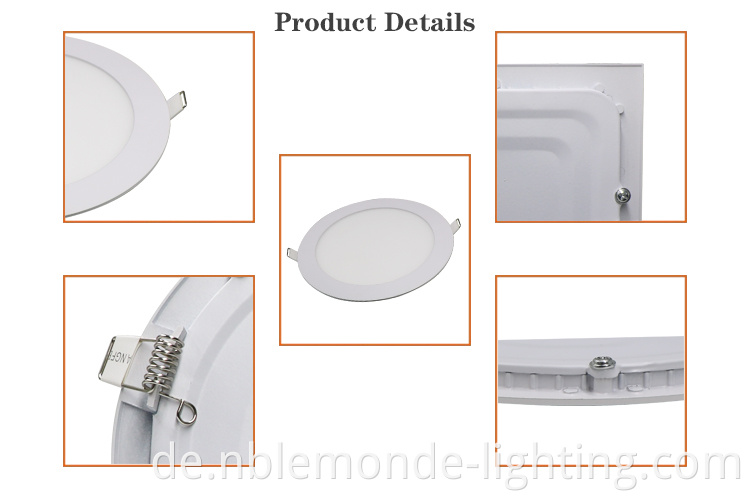 Energy-Efficient Recessed LED Panel Light